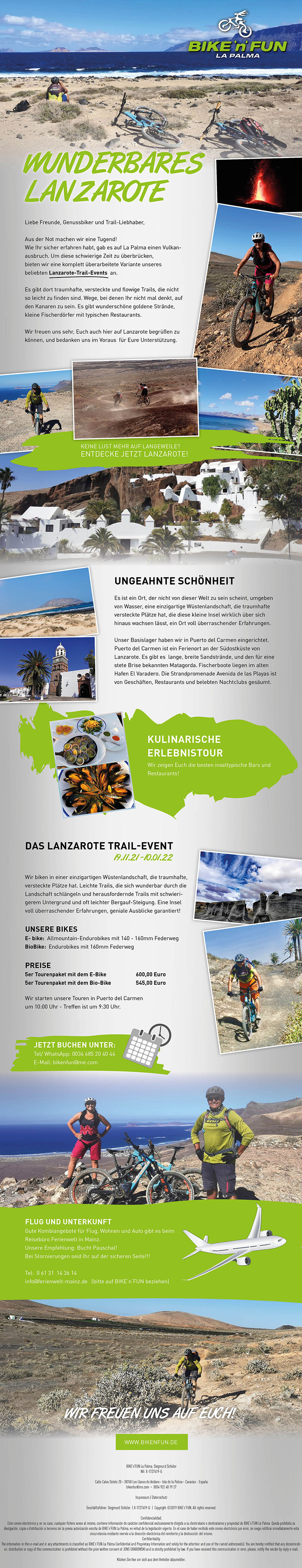 Newsletter 11/2021 von Bike'N'Fun